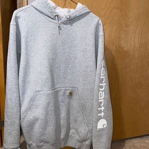 carhartt gray hoodie